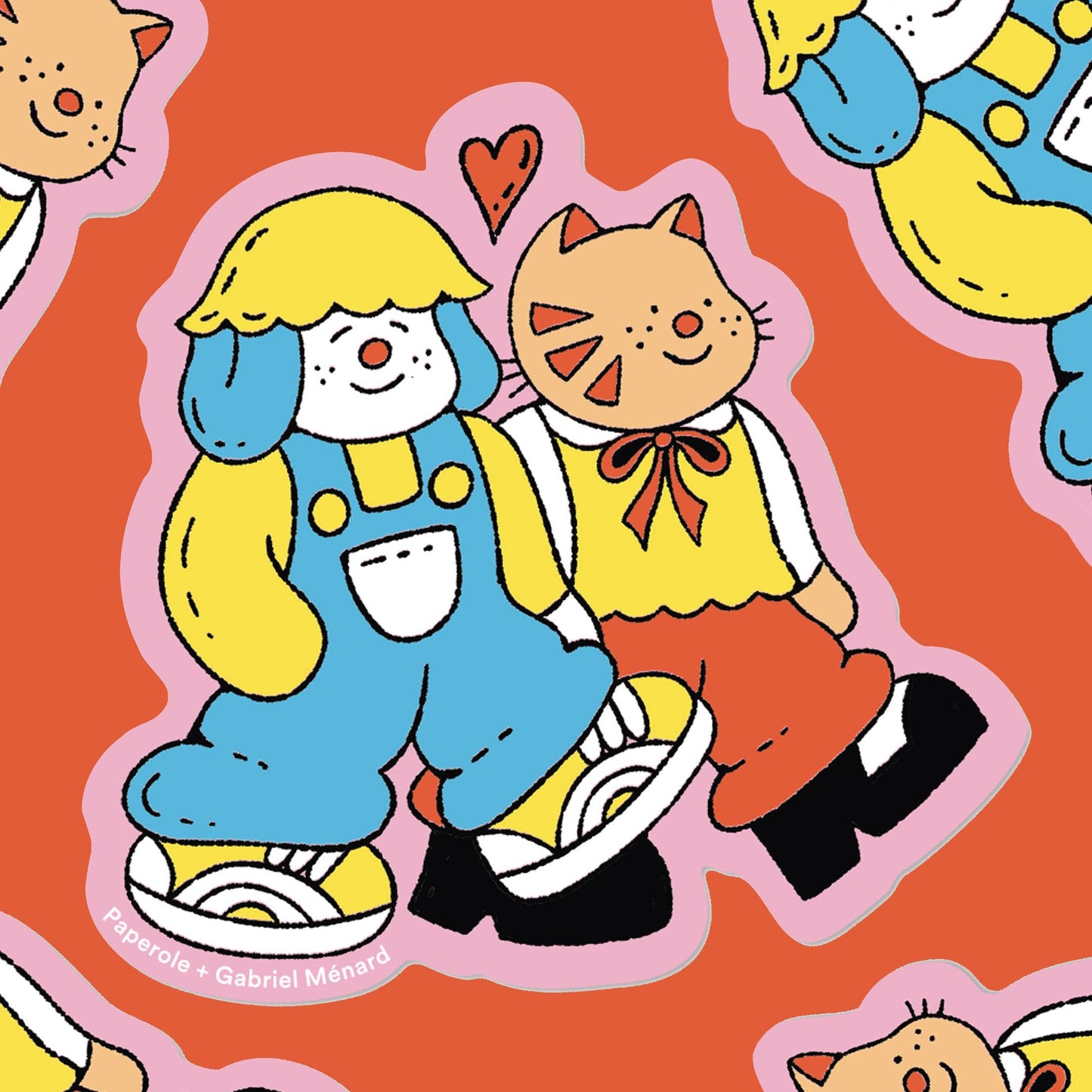 Happy Together Vinyl Sticker