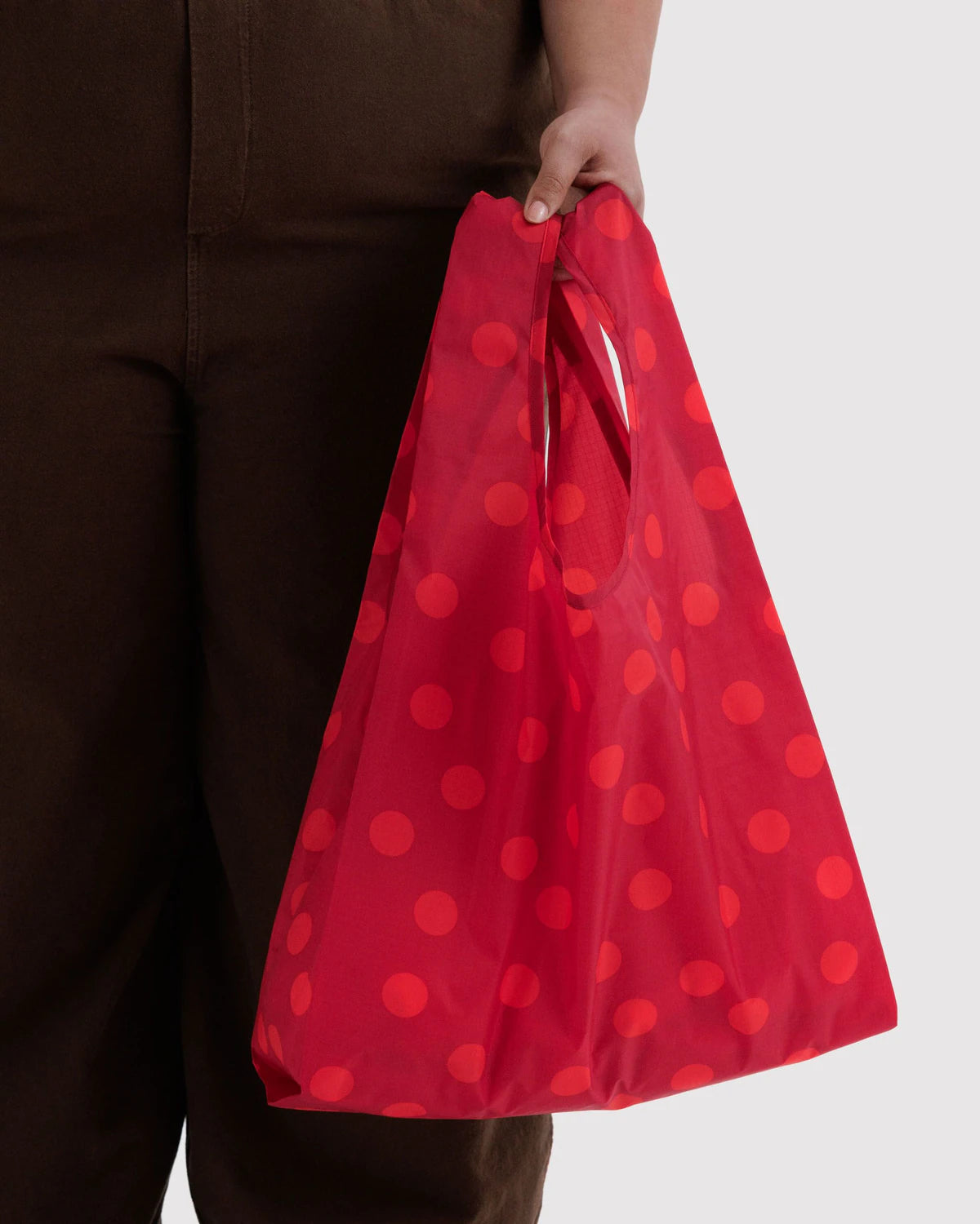 BAGGU • “Red Polka Dot” Standard Baggu