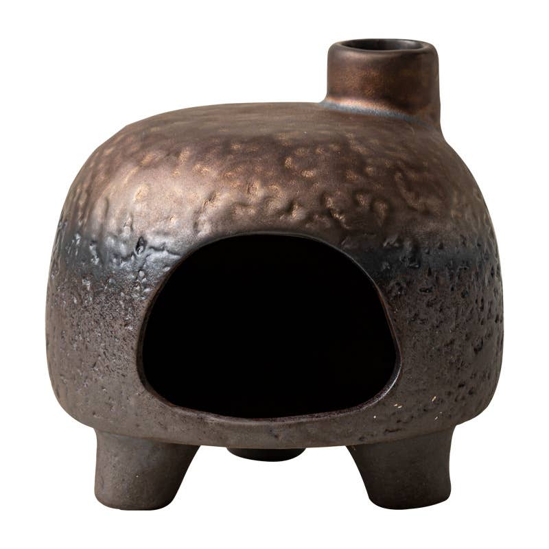 Little Golden House Incense Fireplace