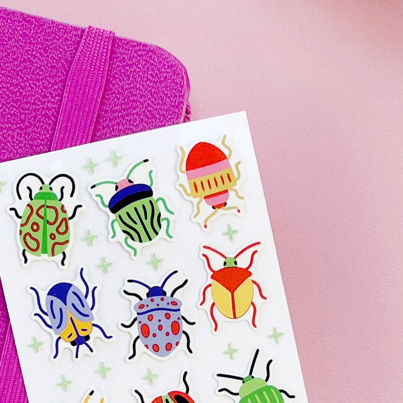 Bright Beetles, Sticker Sheet