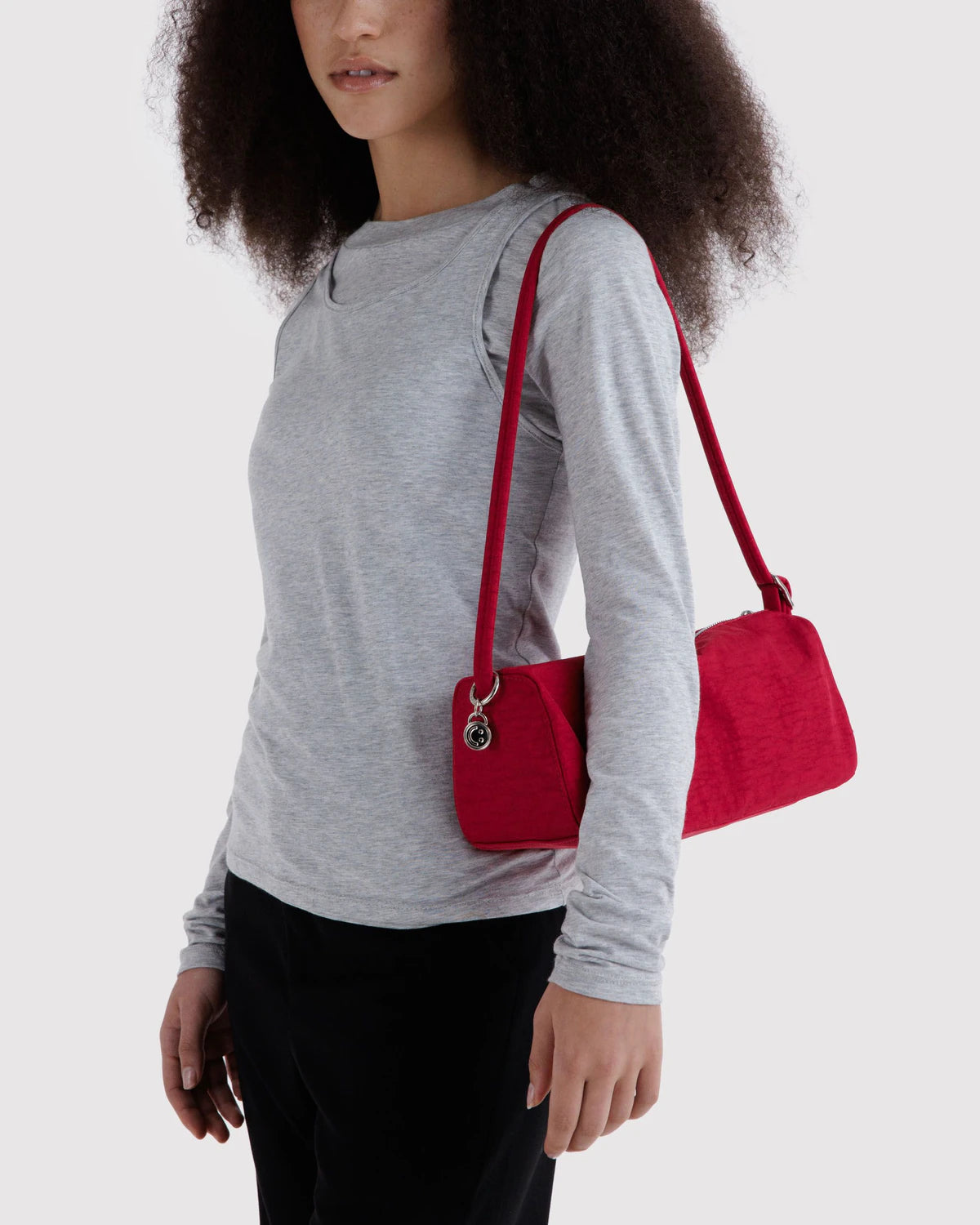 BAGGU • “Cherry” Nylon Loaf Bag