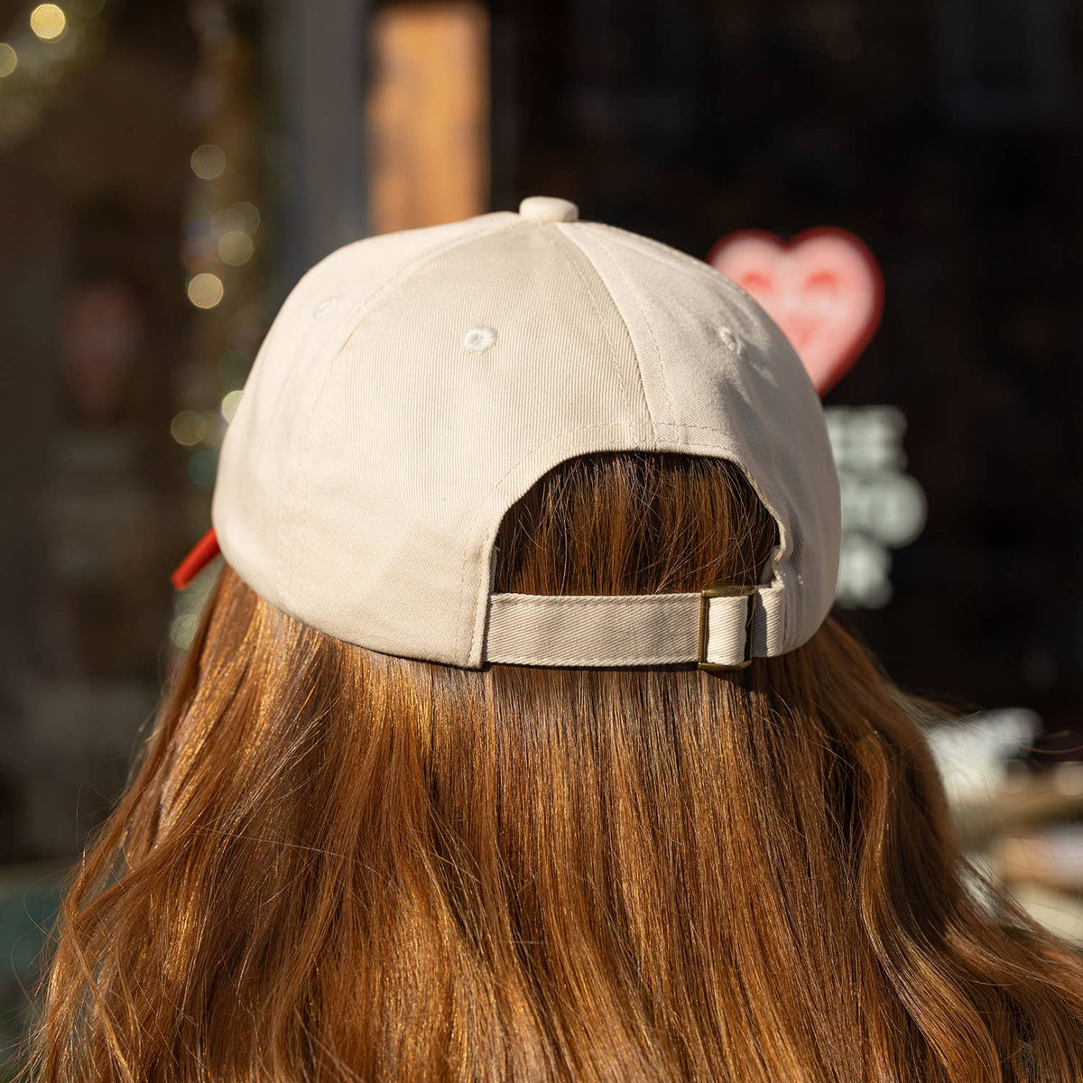 Snoopy • Embroidered Strawberry Dad Hat
