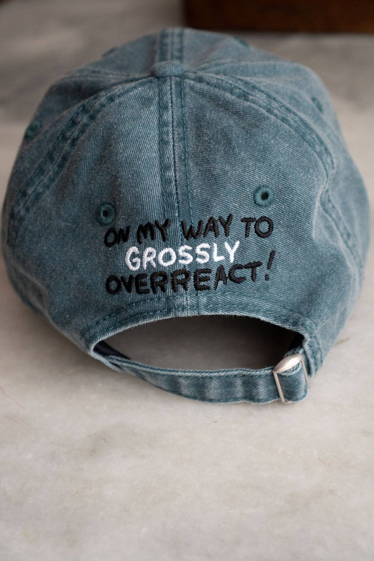 Stay Home Club • Overreact Front & Back Hat | Embroidered Dad Hat