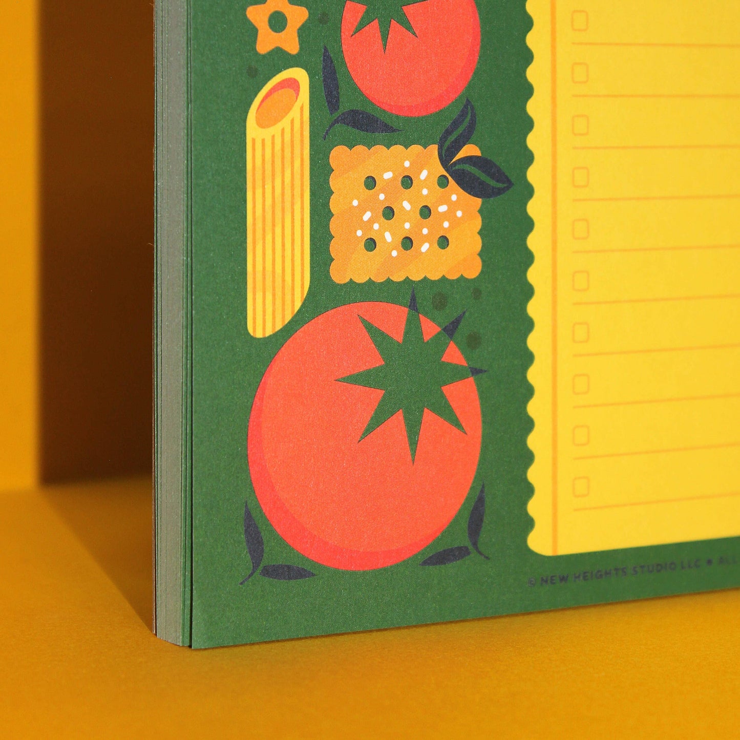 Italian Pasta • Grocery List Notepad (5x7)