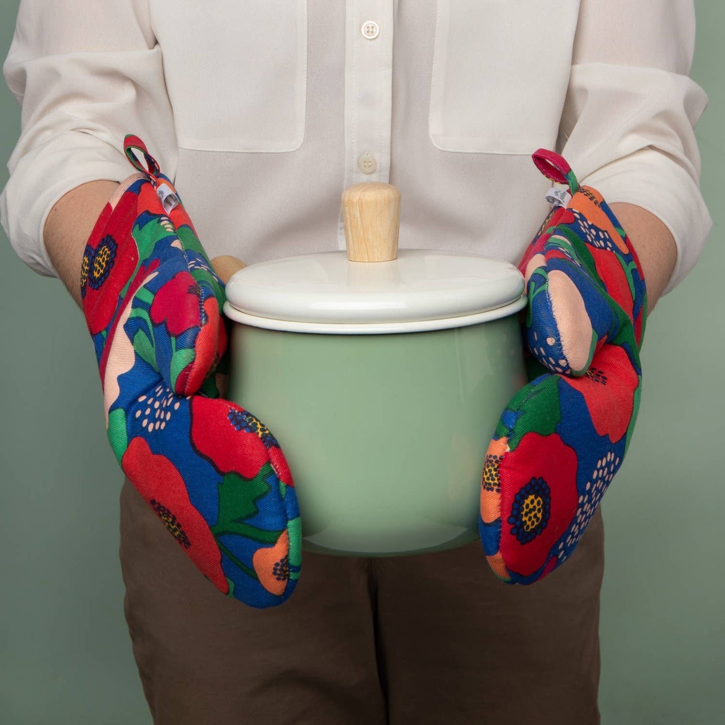 Danica• Poppy Oven Mitts Set of 2