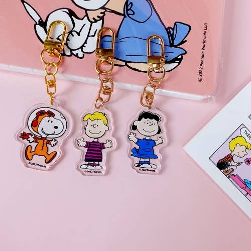 Peanuts • Snoopy & Mystery Acrylic Key Chain Charm