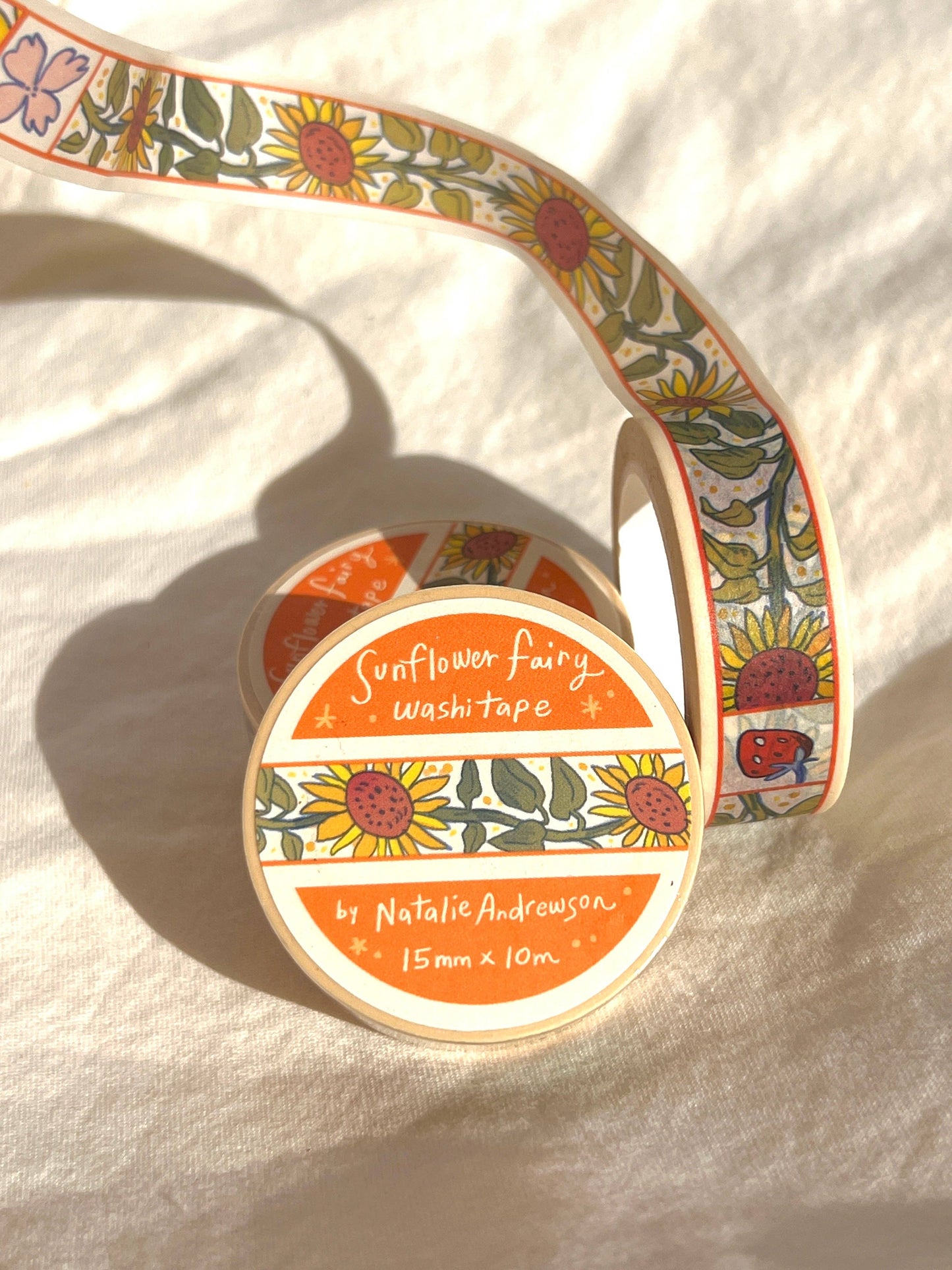 Natalie Anderson • Sunflower Fairy Washi Tape