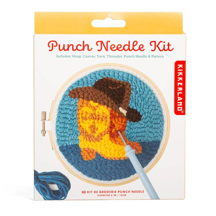 Western Punch Needle Kit, DIY