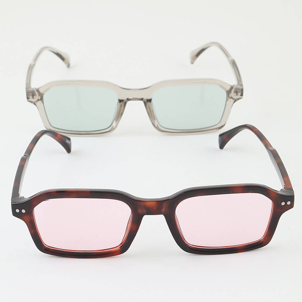 Double Bolted Box Sunglasses