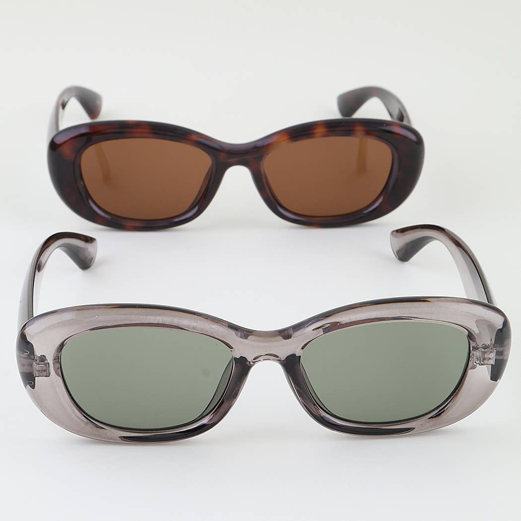 Bulky Round Cloud Sunglasses