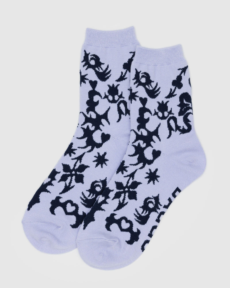 BAGGU • “Western Cut-Outs” Crew Socks