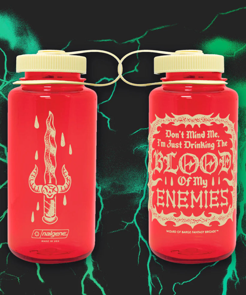 Wizard of Barge • Blood of my Enemies Water Bottle