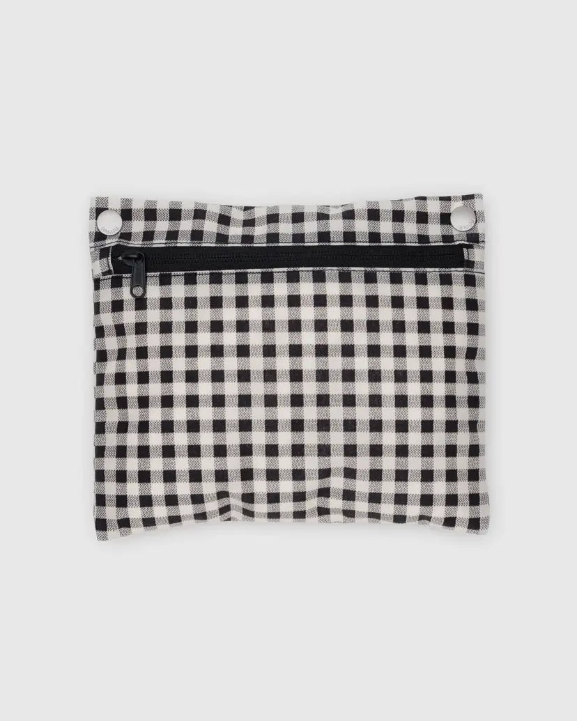 BAGGU • “ Black and White Gingham” Cloud Bag