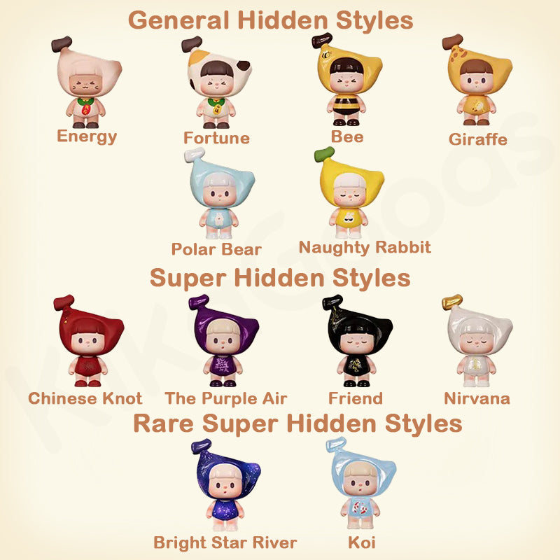 Blind Bag • Take It Easy, Mini Banana Series