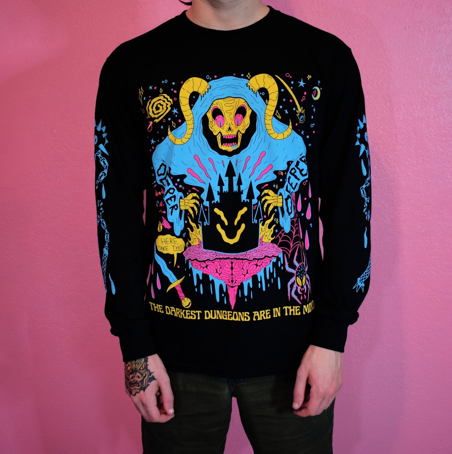 Wizard of Barge • Dungeon Minded Longsleeve Tee
