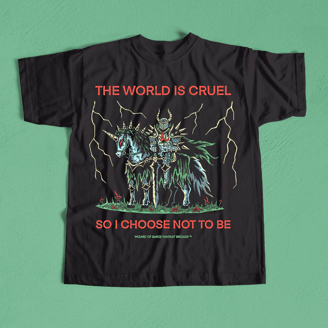 Wizard of Barge • Cruel World Tee
