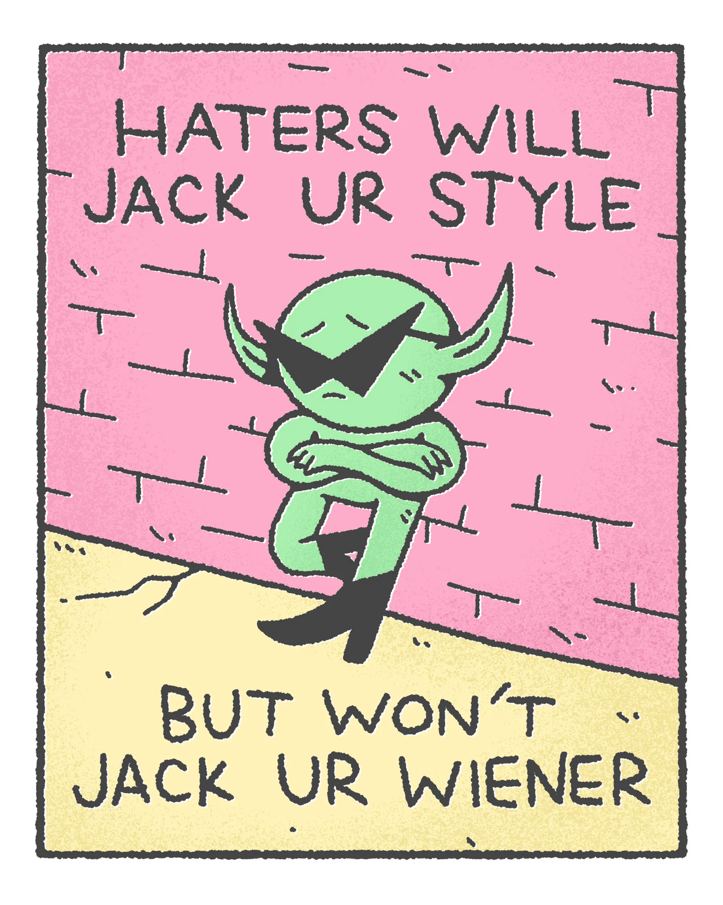 Wizard of Barge • No Haters Print