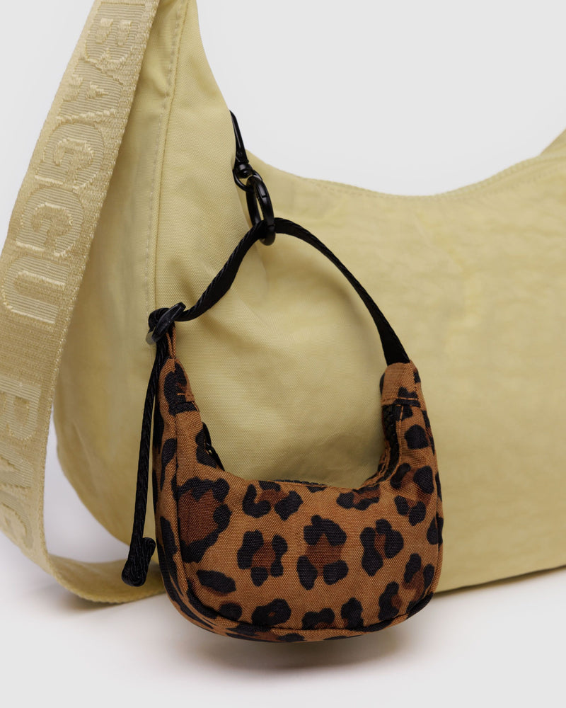 BAGGU • “Leopard” Crescent Bag Charm