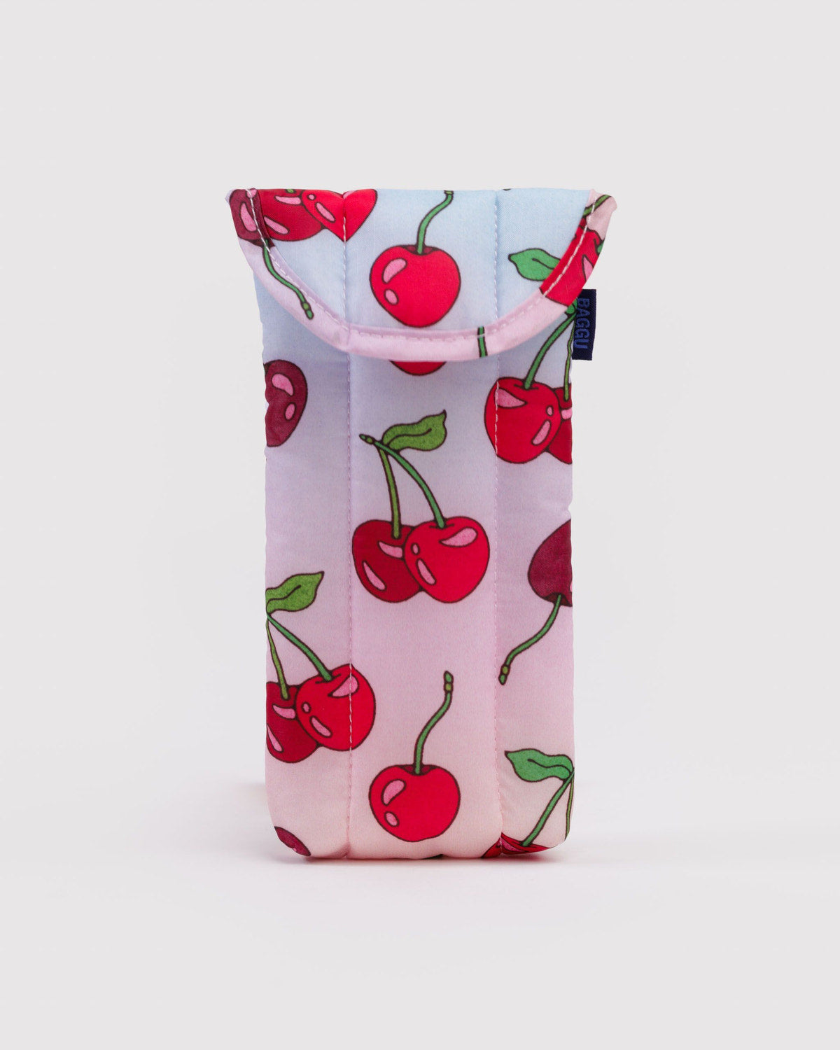 BAGGU • “Cherries” Puffy Glasses Sleeve
