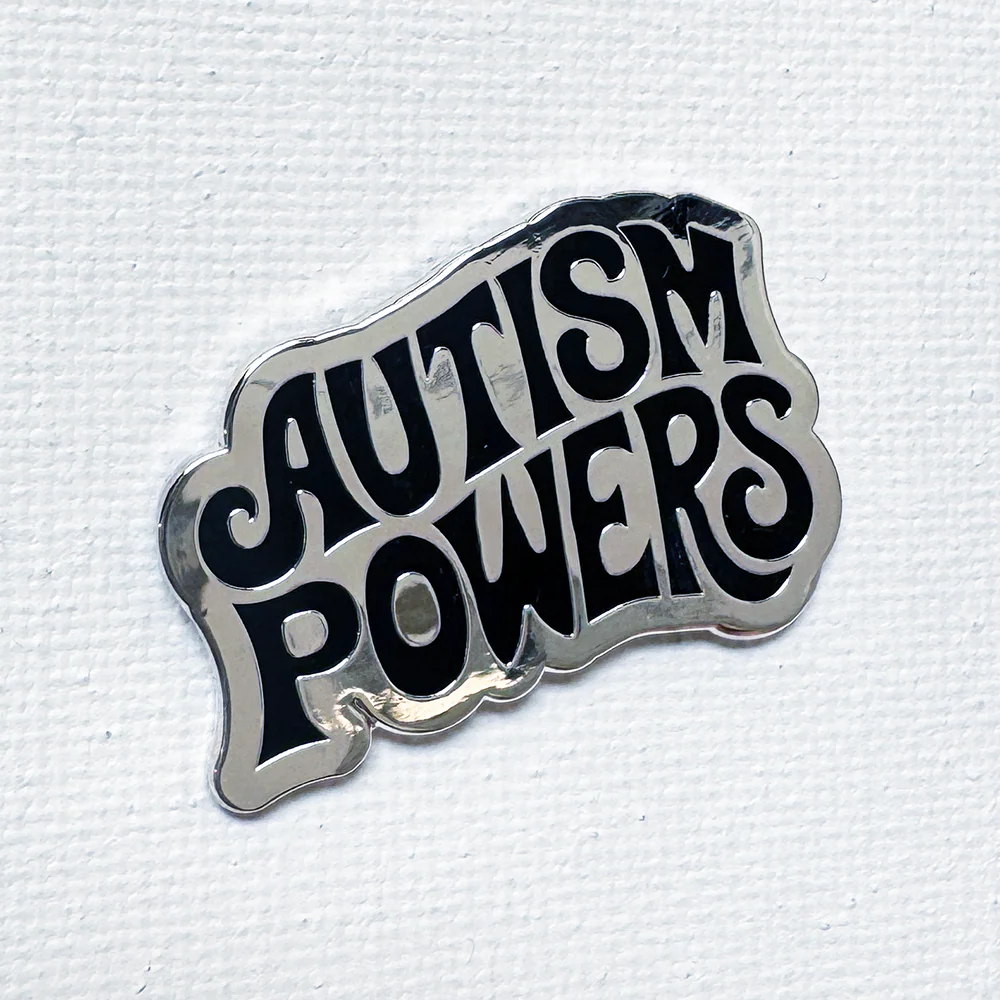 Strike Gently • Autism Powers Pin
