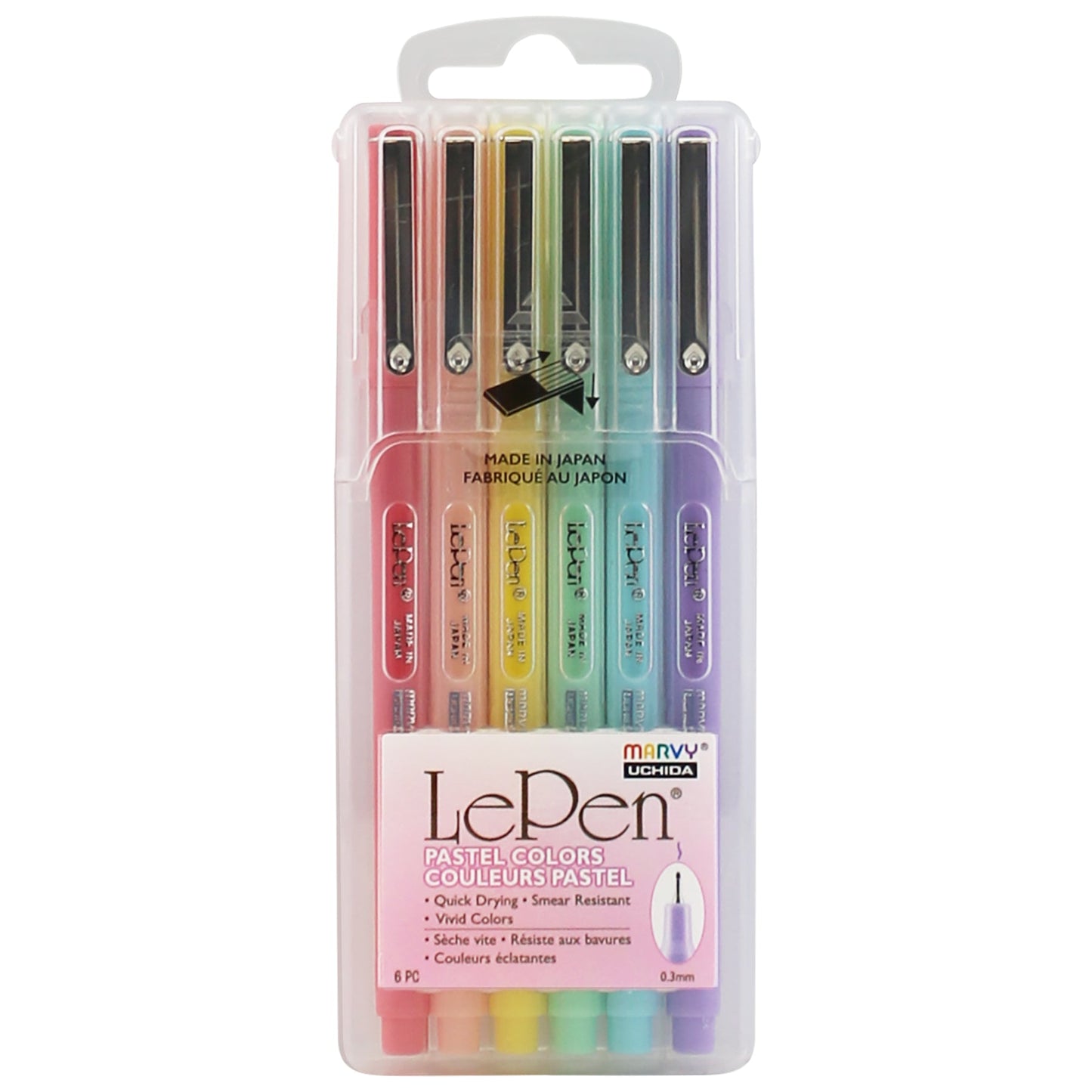 Le Pen • Set of 6 Pastel Pens