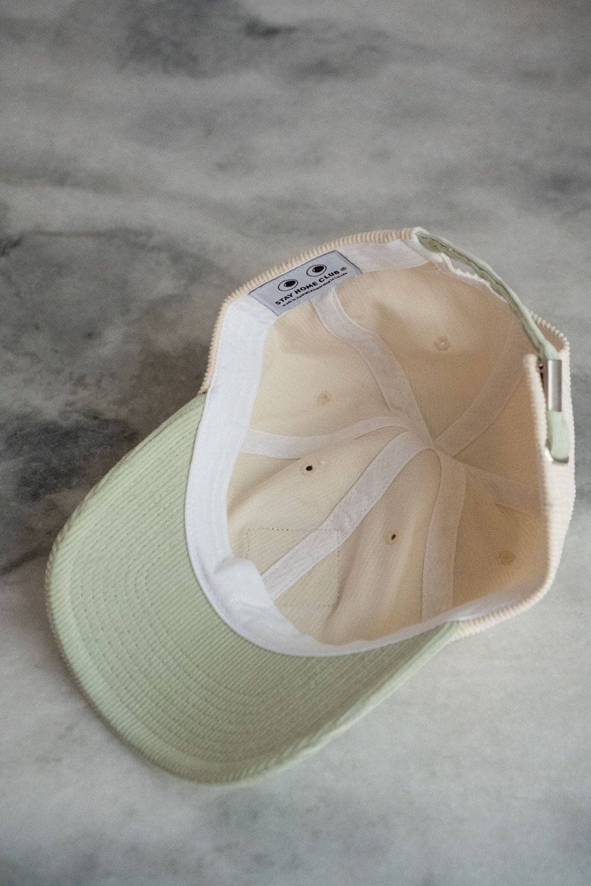 Stay Home Club • Float On Patched Corduroy Dad Hat