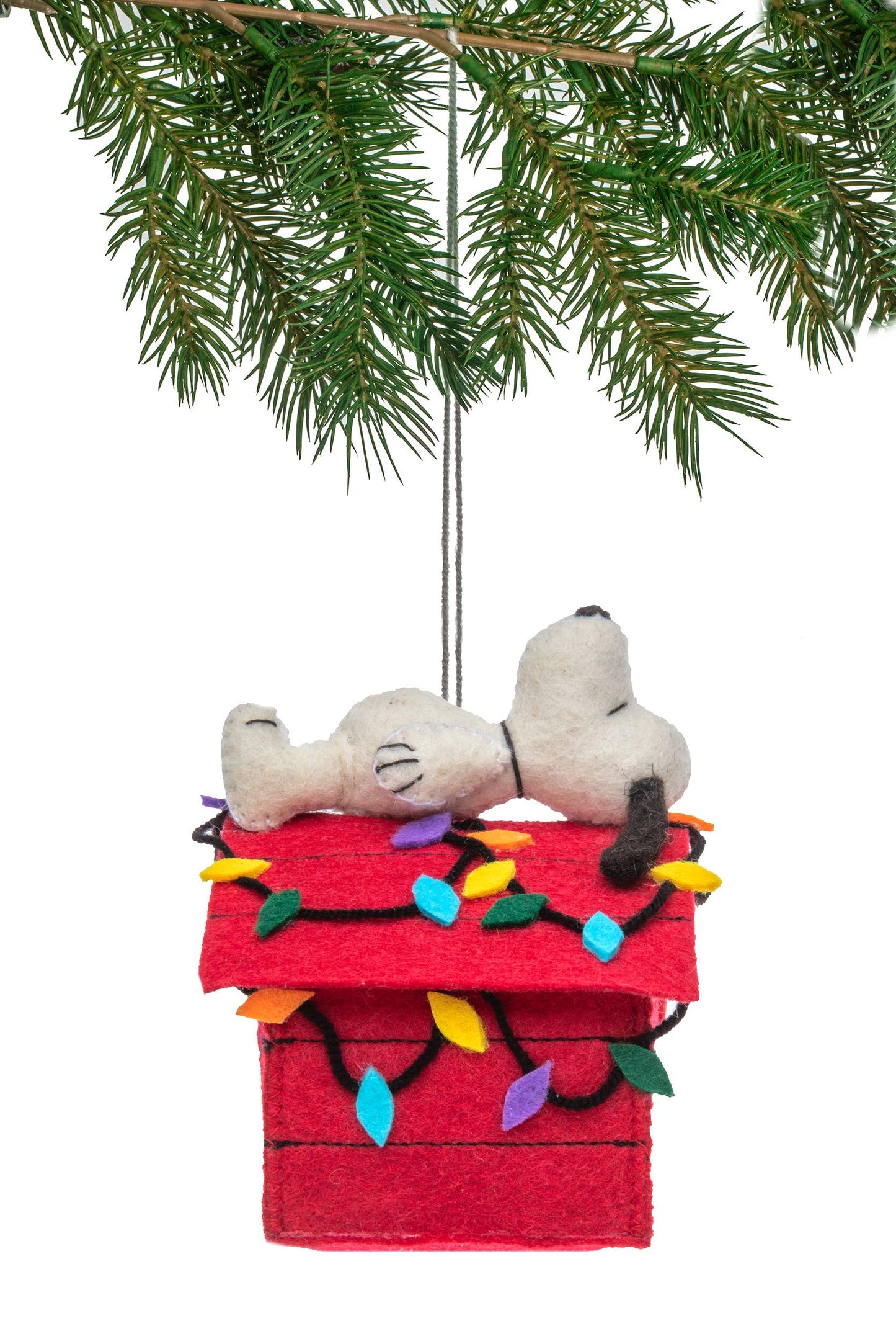 Felt Christmas Snoopy Holiday Ornament