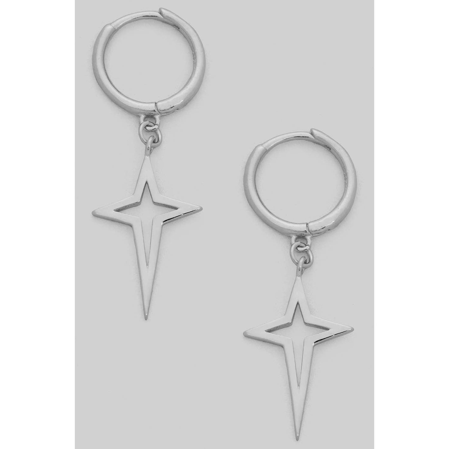 Brass Star Cut Out Huggies