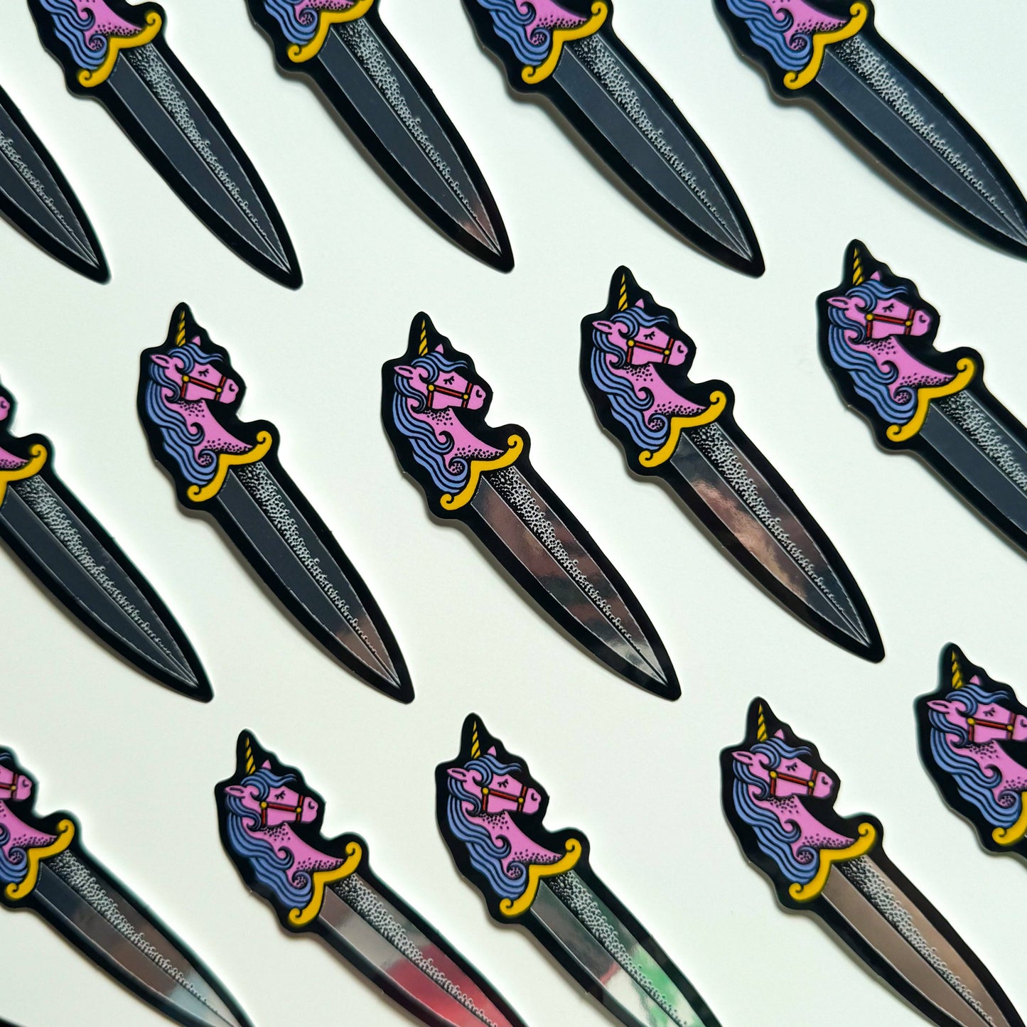 Ren-O-Graphics • UNICORN DAGGER STICKER