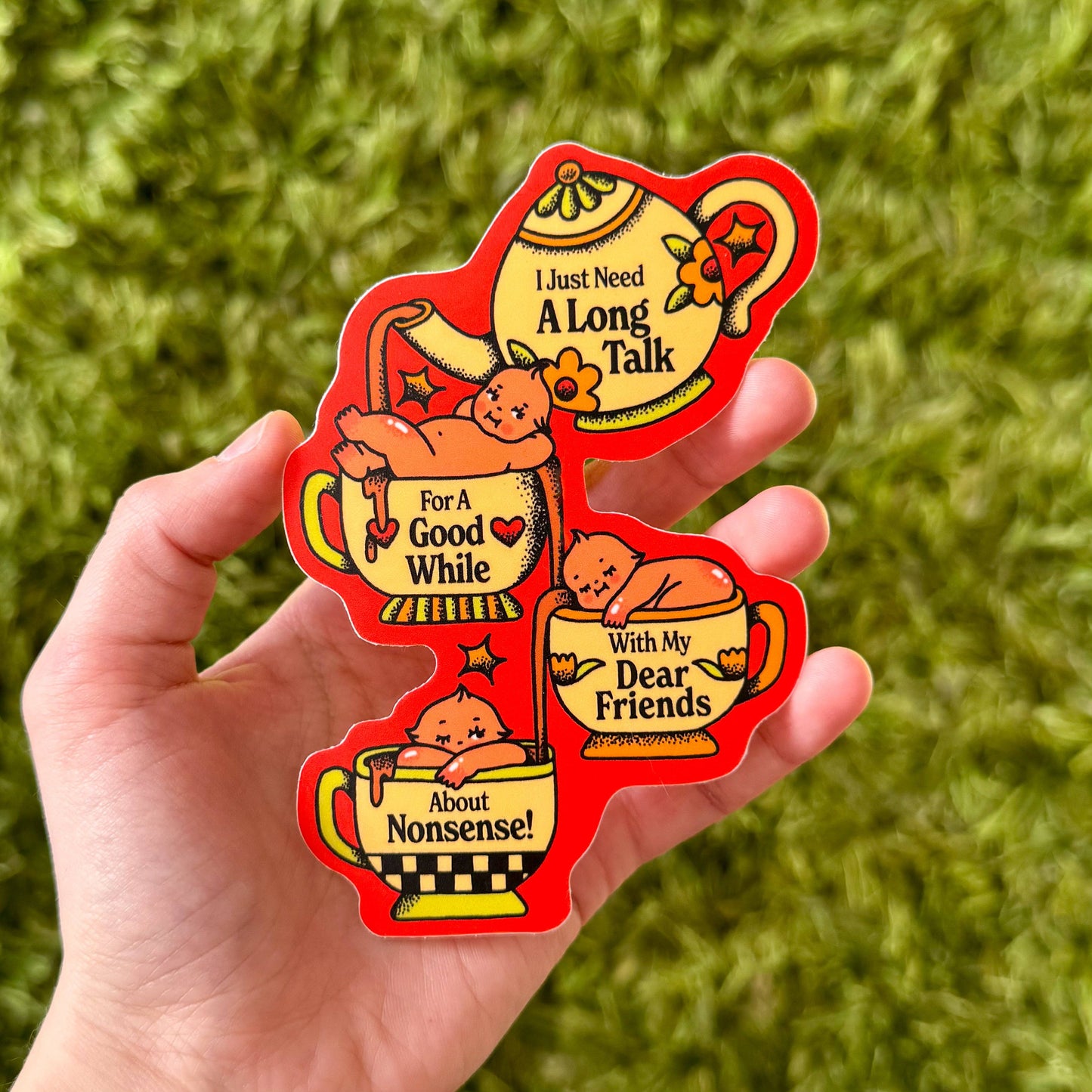 Ren-O-Graphics • DEAR FRIENDS STICKER