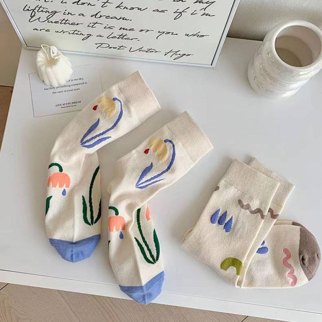 Cute Artistic Pattern Socks