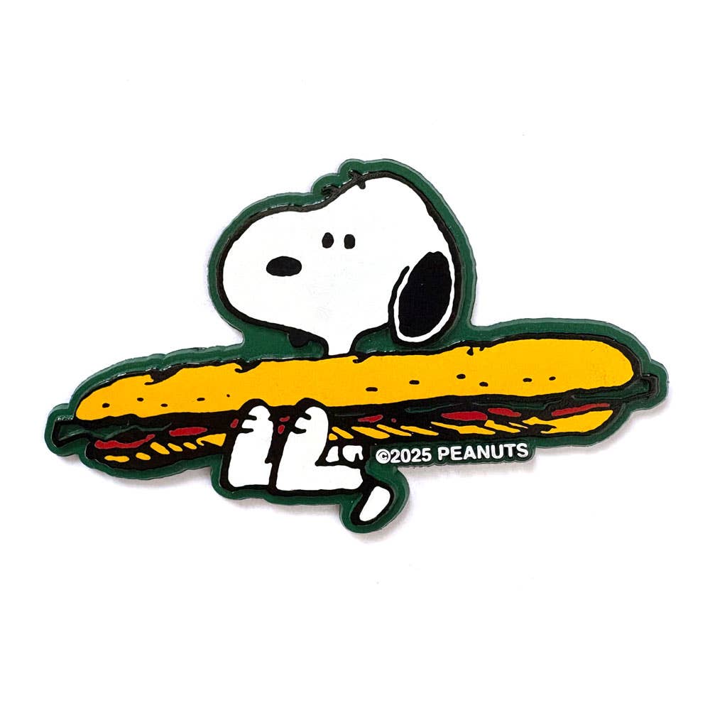 3P4 x Peanuts® - Snoopy Sandwich Classic Fridge Magnet