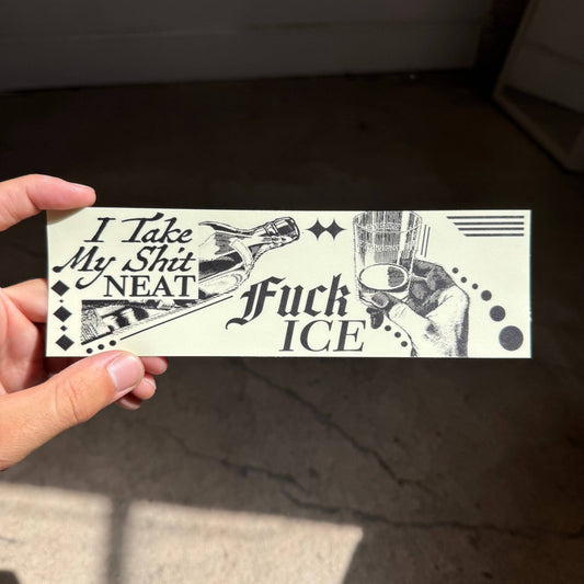Freddy Tyler Paul • "Fuck ICE" Bumper Sticker