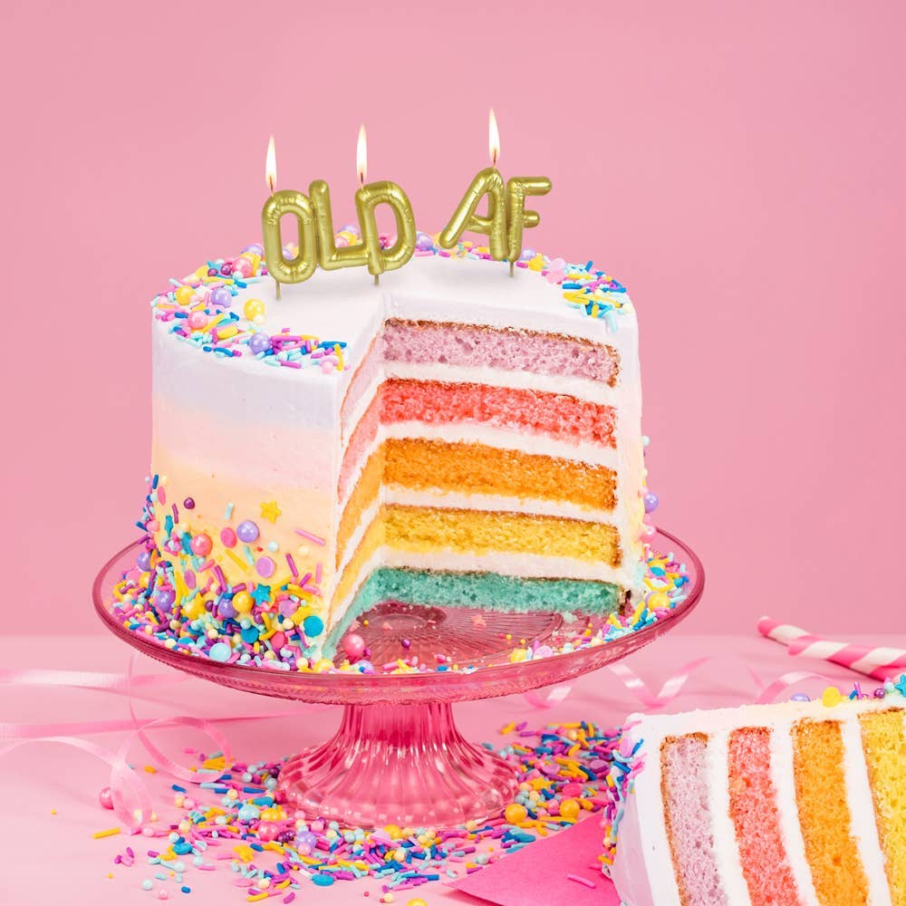 Fred & Friends • Old AF, Party Cake Candles