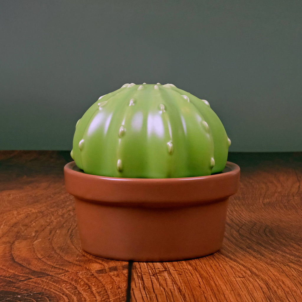 HOUSE PLANT Ceramic Cactus Butter Storage