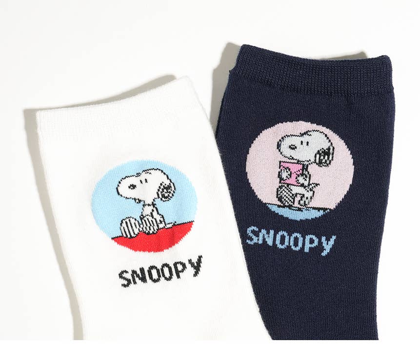 Snoopy • Cotton Crew Socks
