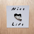 Ceramic Rat pin