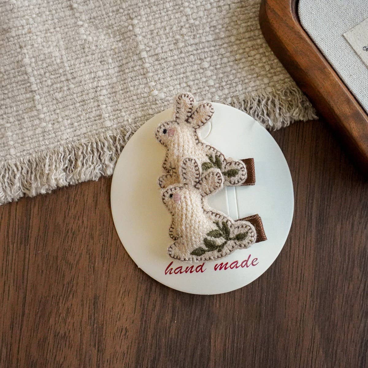 Handmade Fabric Hair Clip