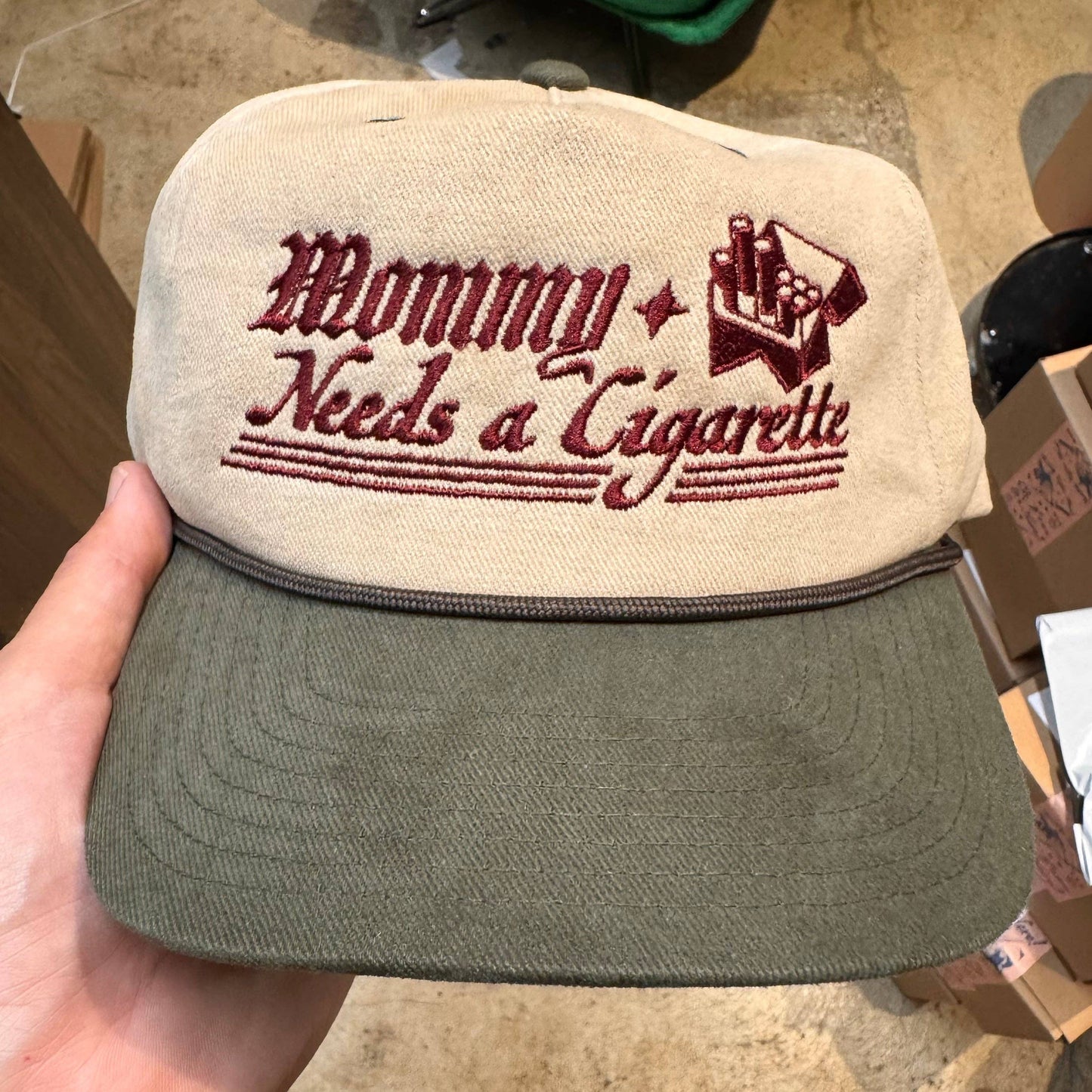 Freddy Tyler Paul • 'Mommy Needs a Cig’ Hat