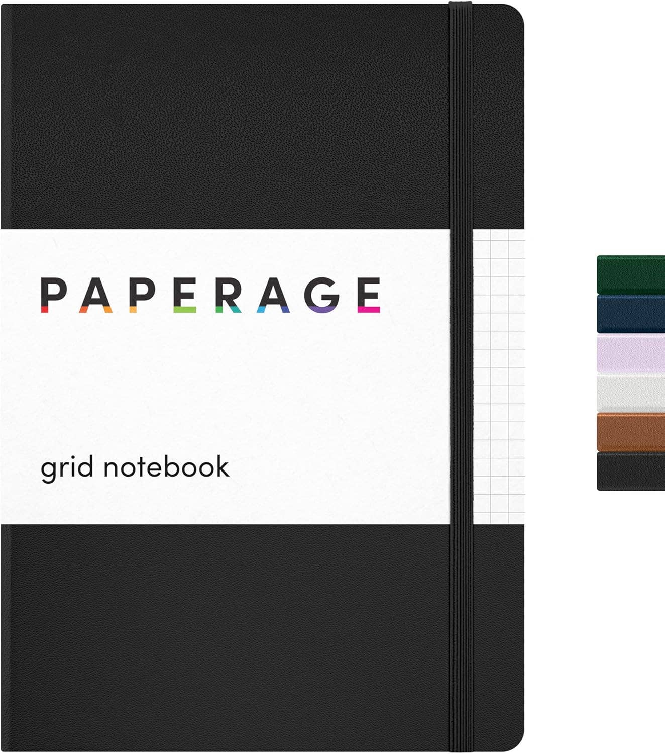 Grid Casebound Journal Notebook, 160 pages