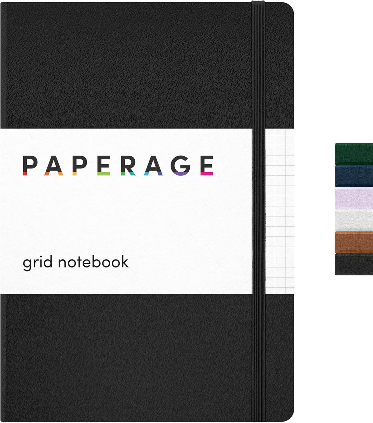 Grid Casebound Journal Notebook, 160 pages