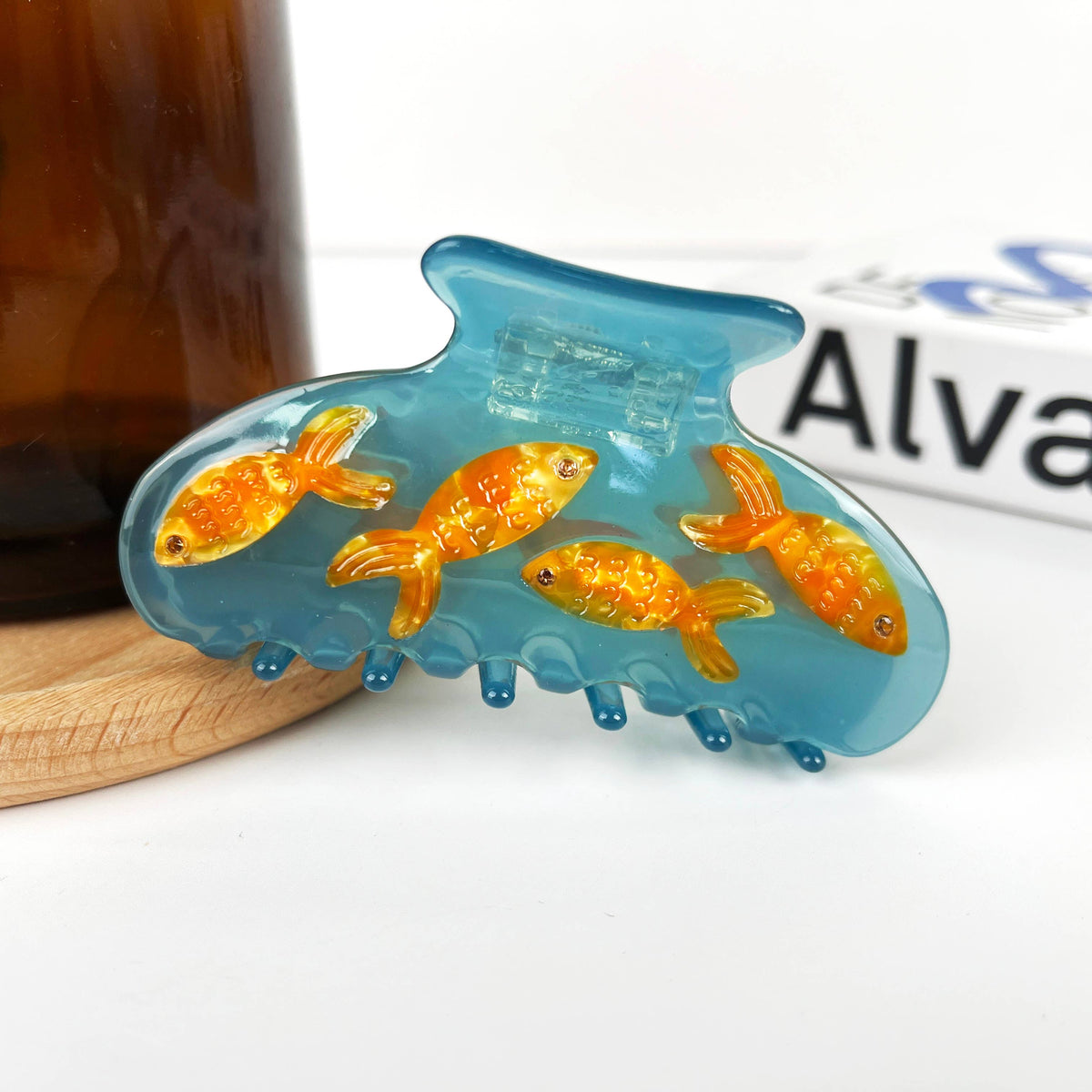 Fish Tank Hair Claw Clip