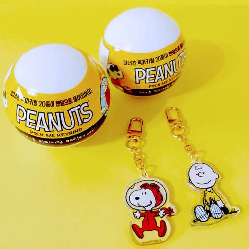 Peanuts • Snoopy & Mystery Acrylic Key Chain Charm