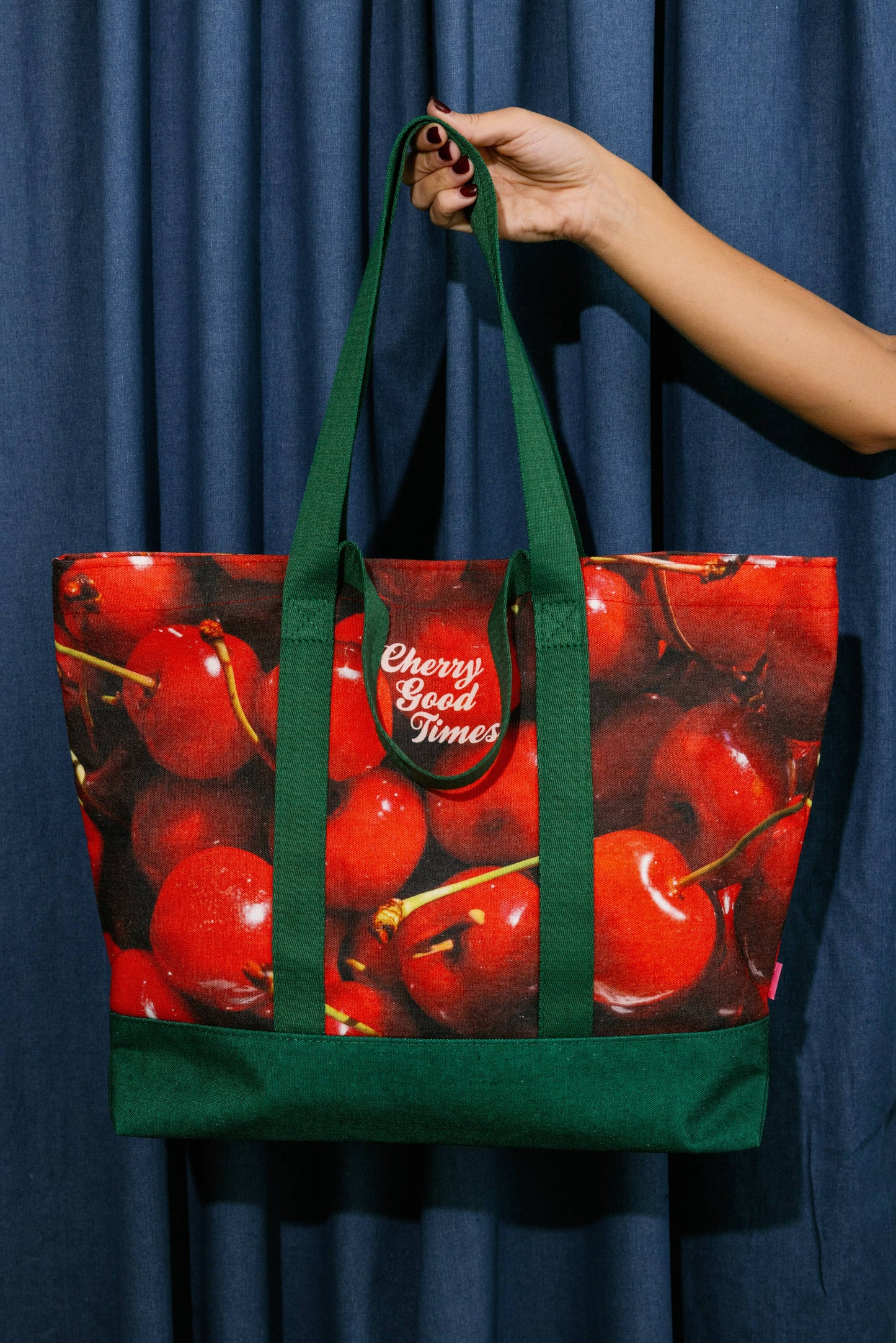 Large Tote, Cherries