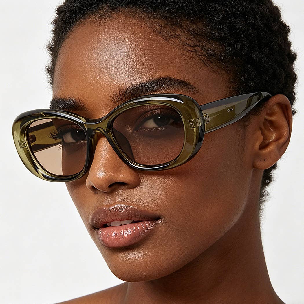 Bulky Round Cloud Sunglasses
