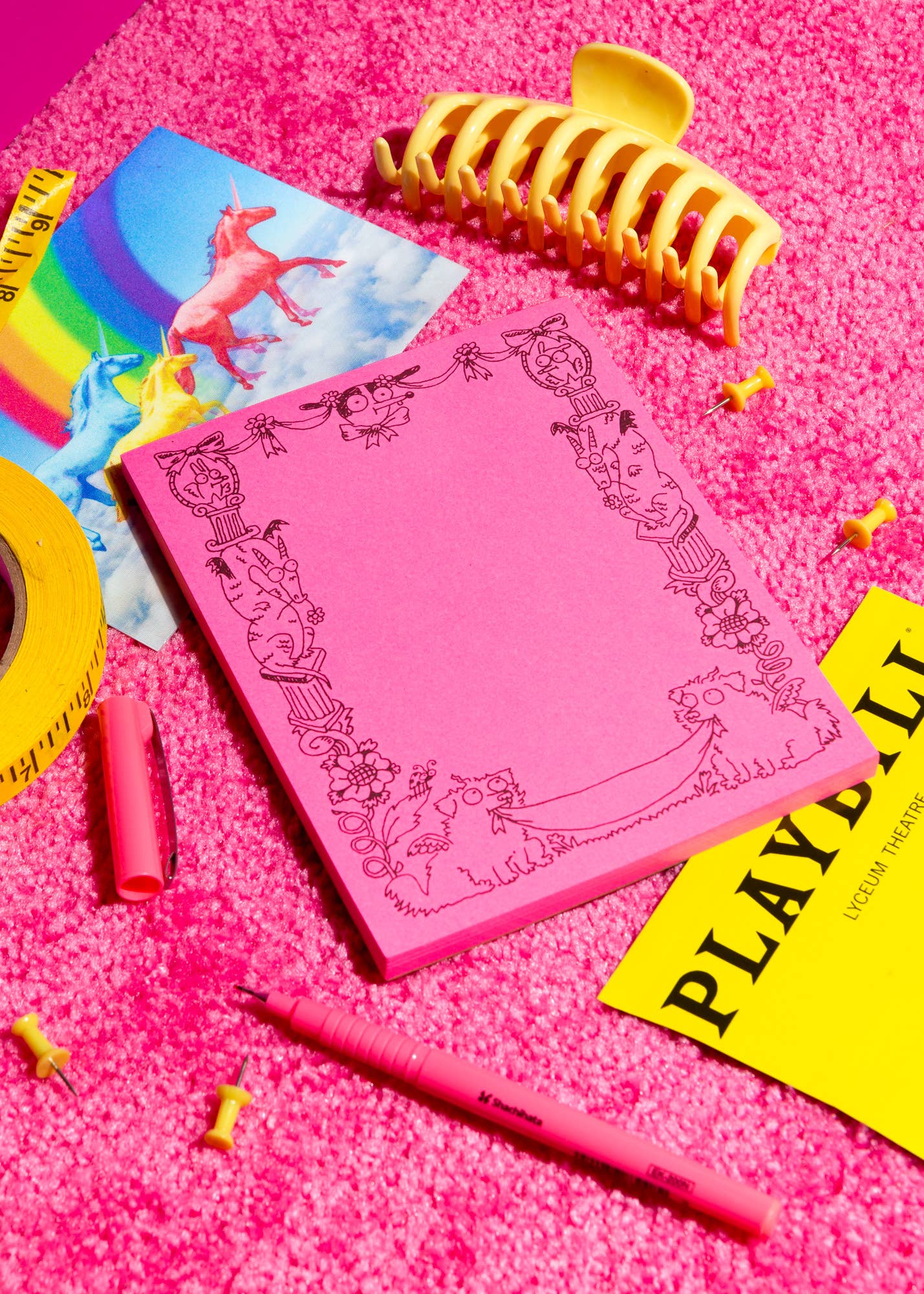 Gentle Thrills • Fancy Scratch Pad