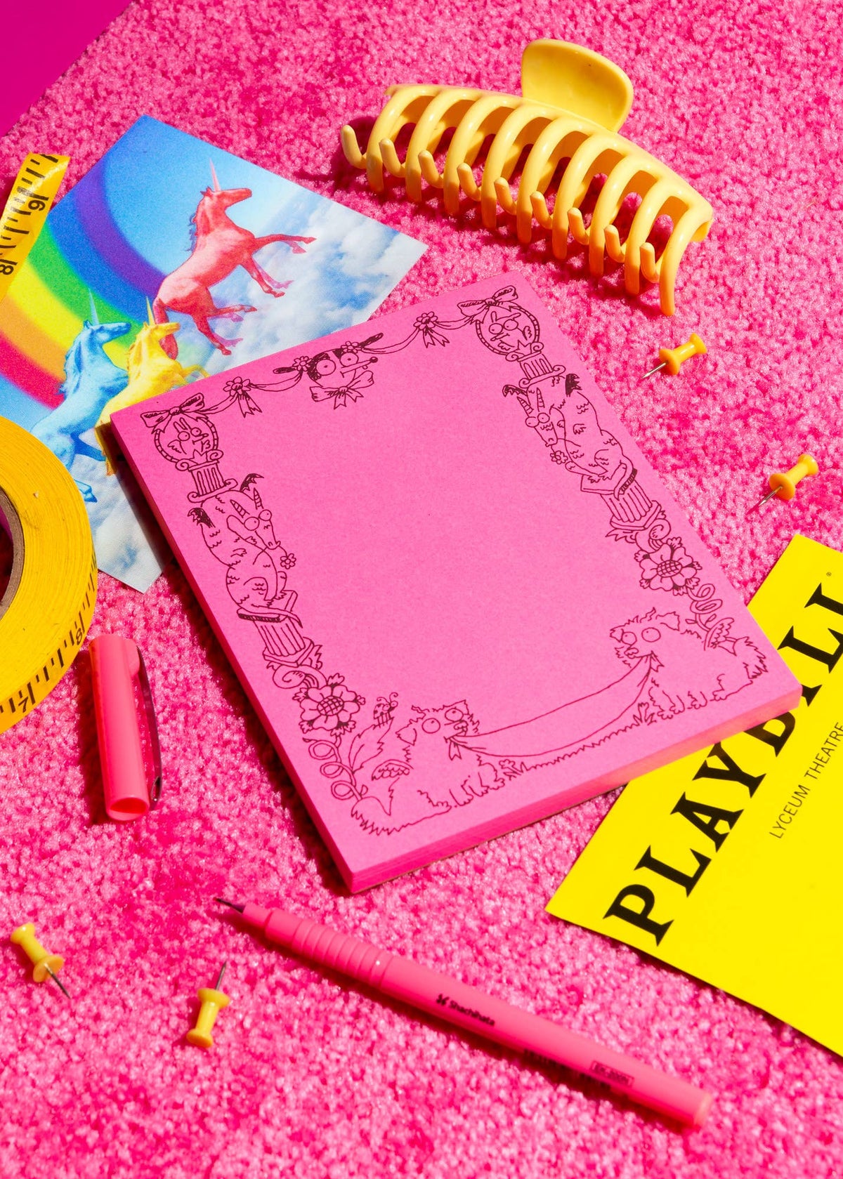 Gentle Thrills • Fancy Scratch Pad