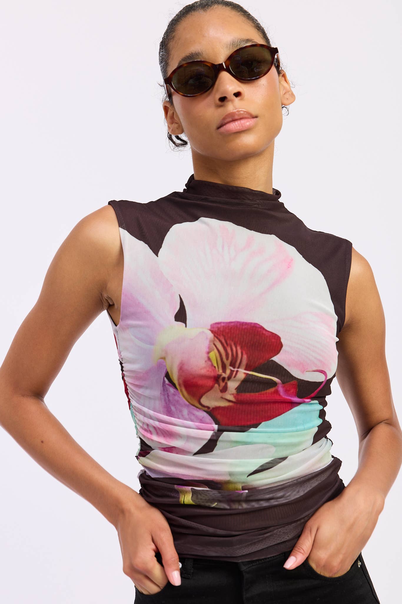 Emory Park • Mesh Top, Flower