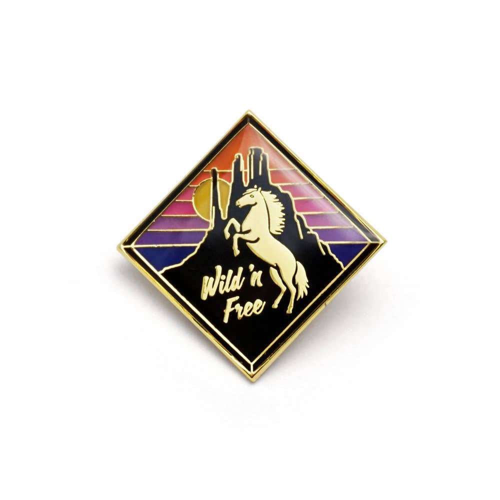 Lucky Horse Press • Mustang Enamel Pin