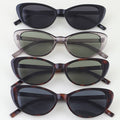 Modern Round Cateye Sunglasses